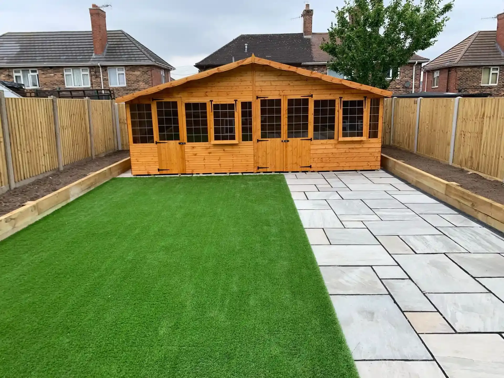 Artificial Grass installation 8