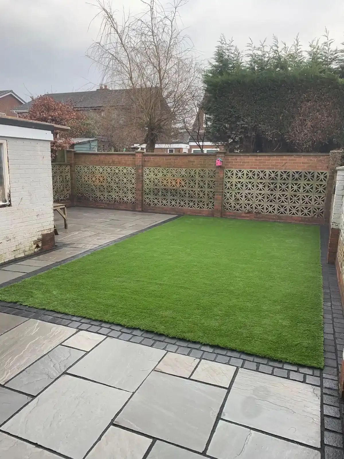 Artificial Grass installation 11