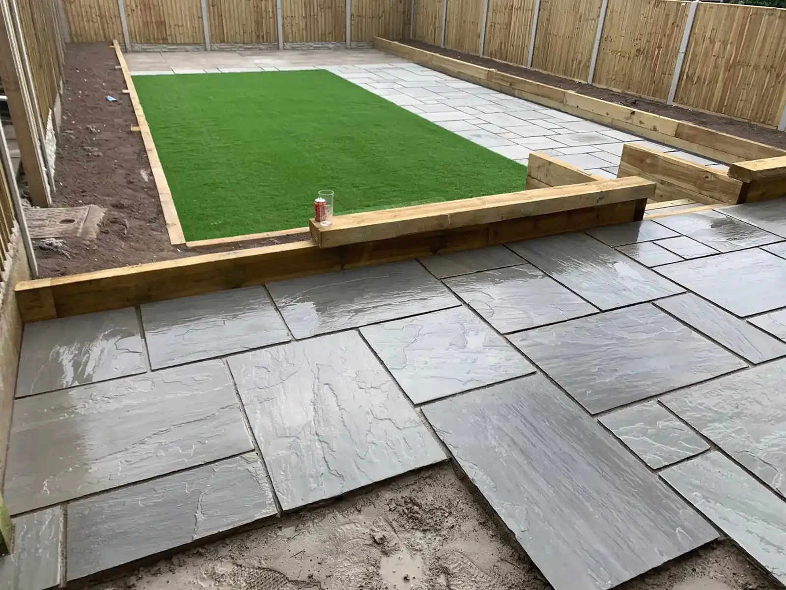 Artificial Grass installation 14