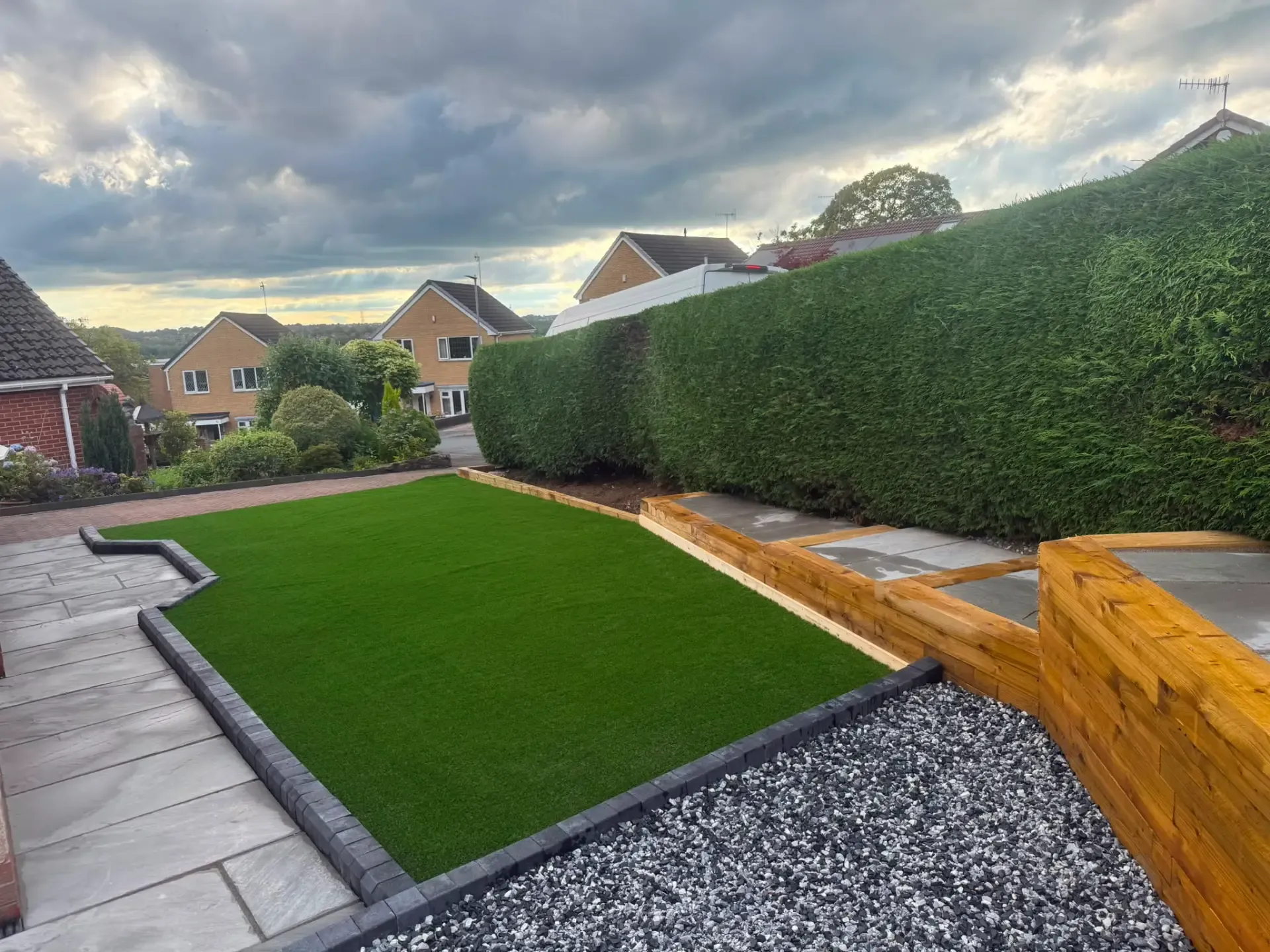 Artificial Grass installation 17