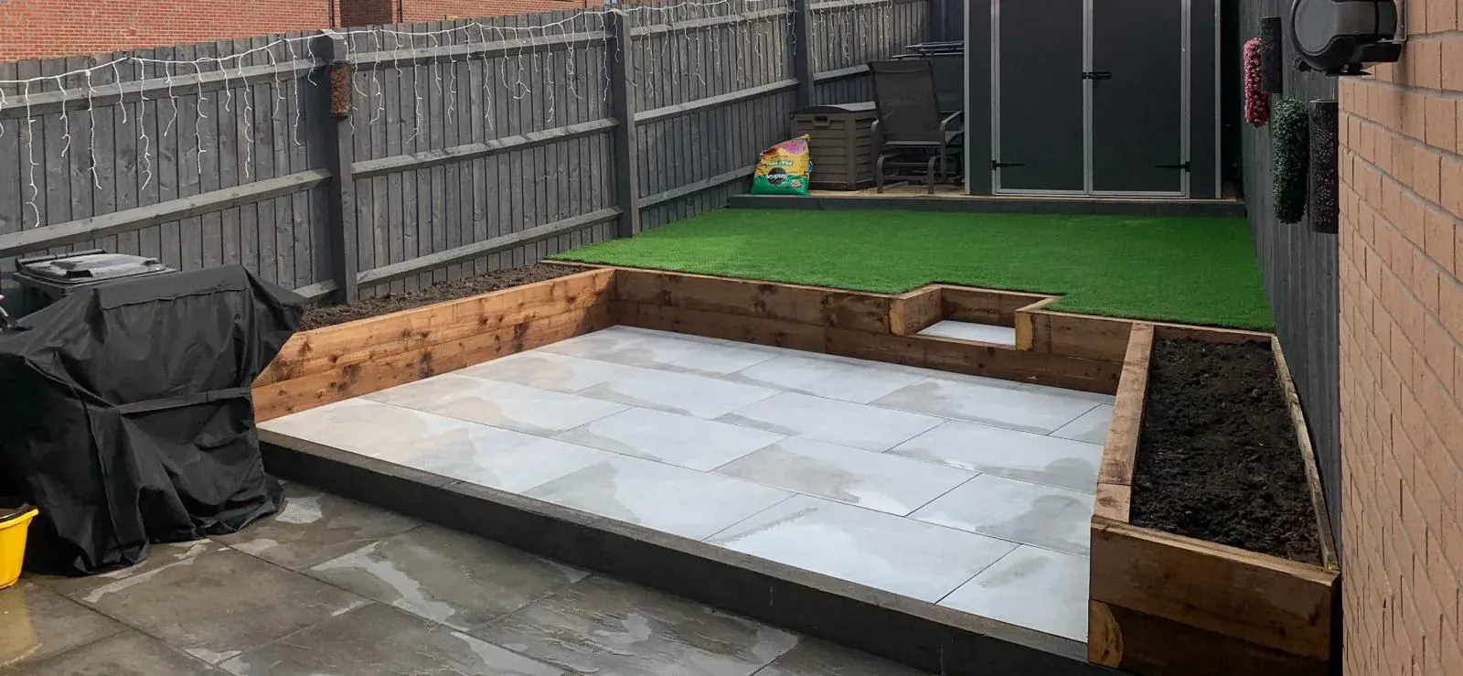 Artificial Grass installation 6