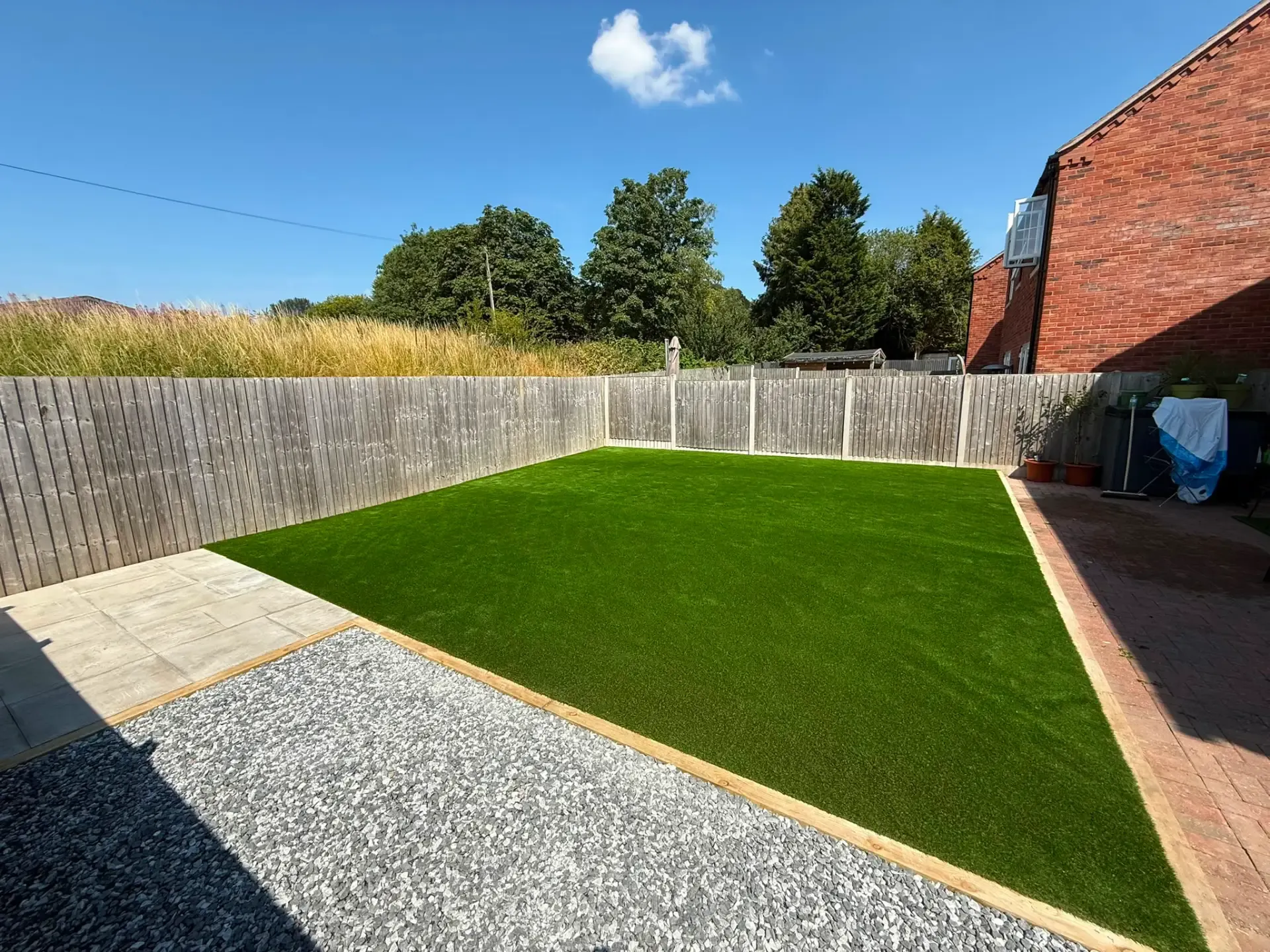 Artificial Grass installation 16