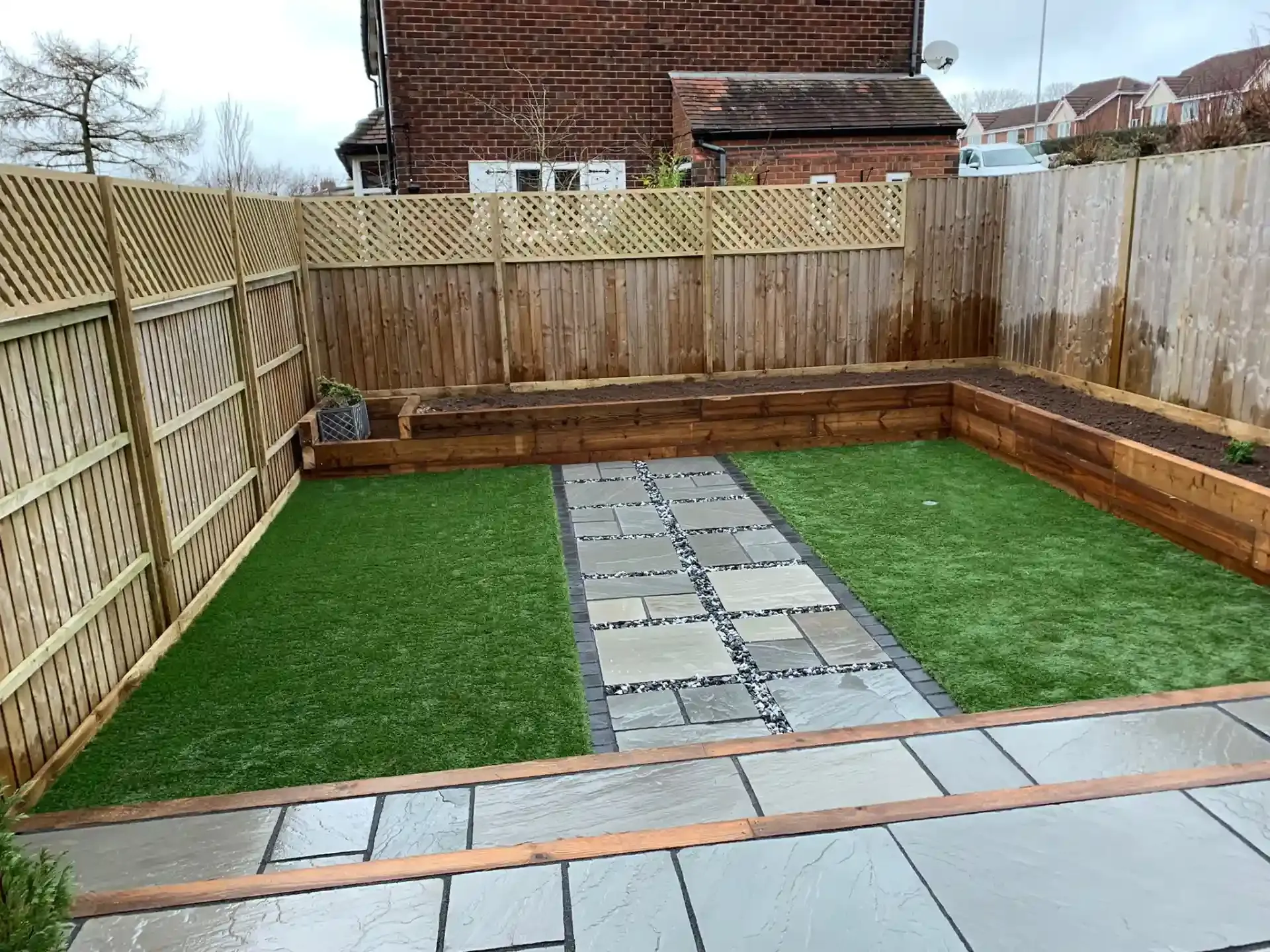 Artificial Grass installation 10
