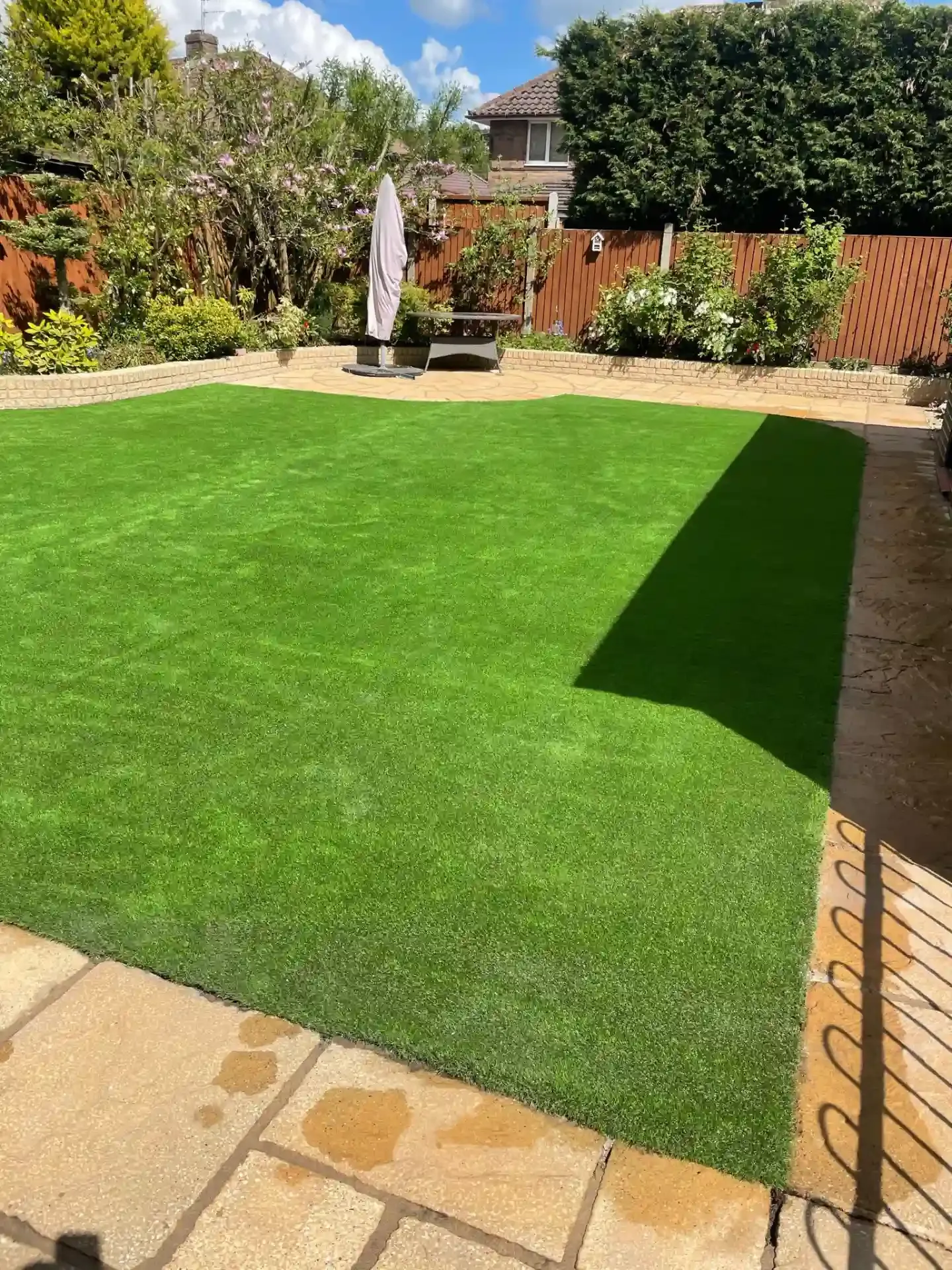 Artificial Grass installation 13