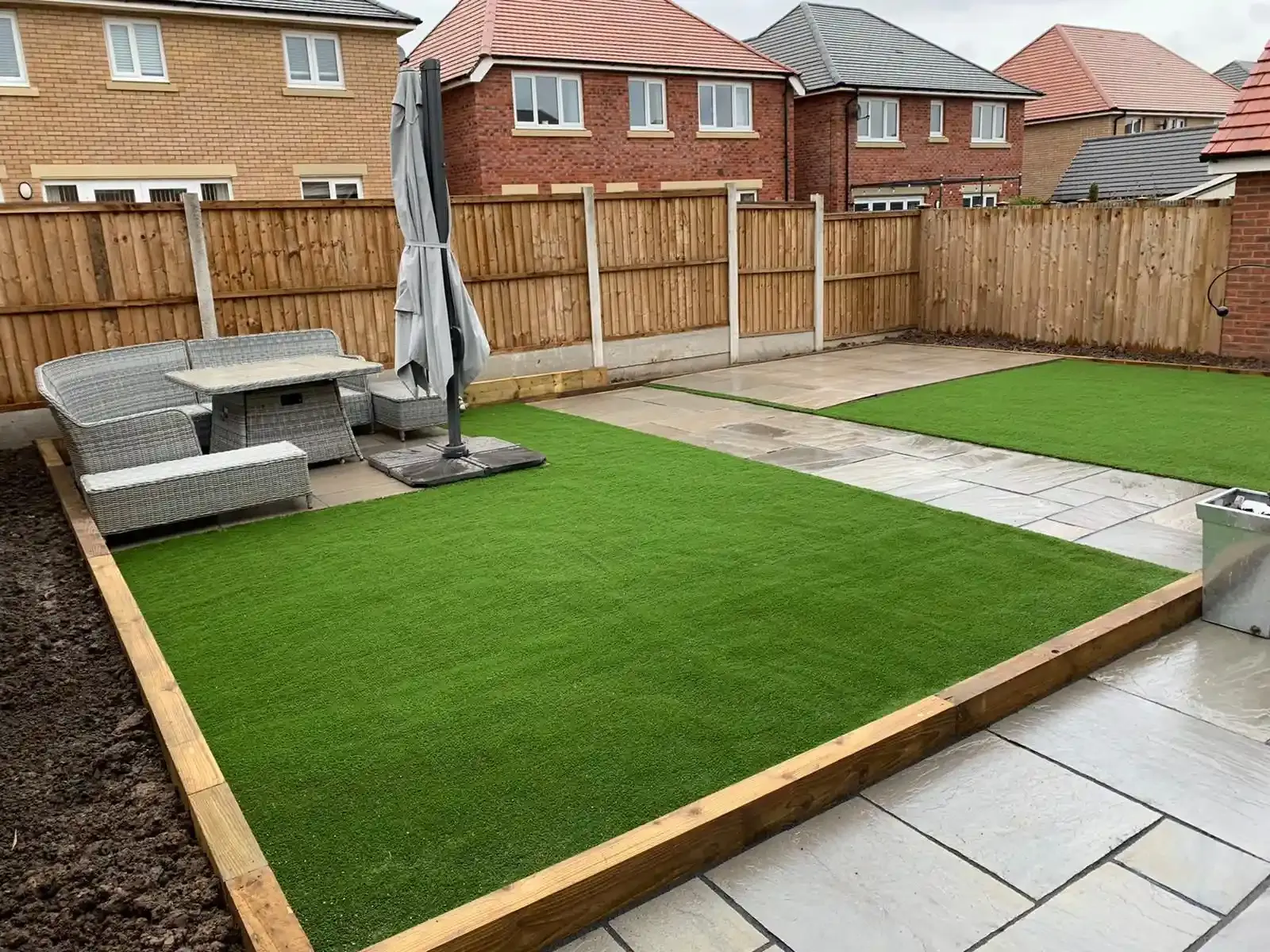 Artificial Grass installation 12