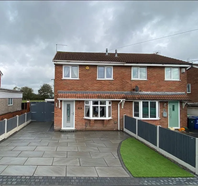 Slabbed Driveway in Stoke on Trent