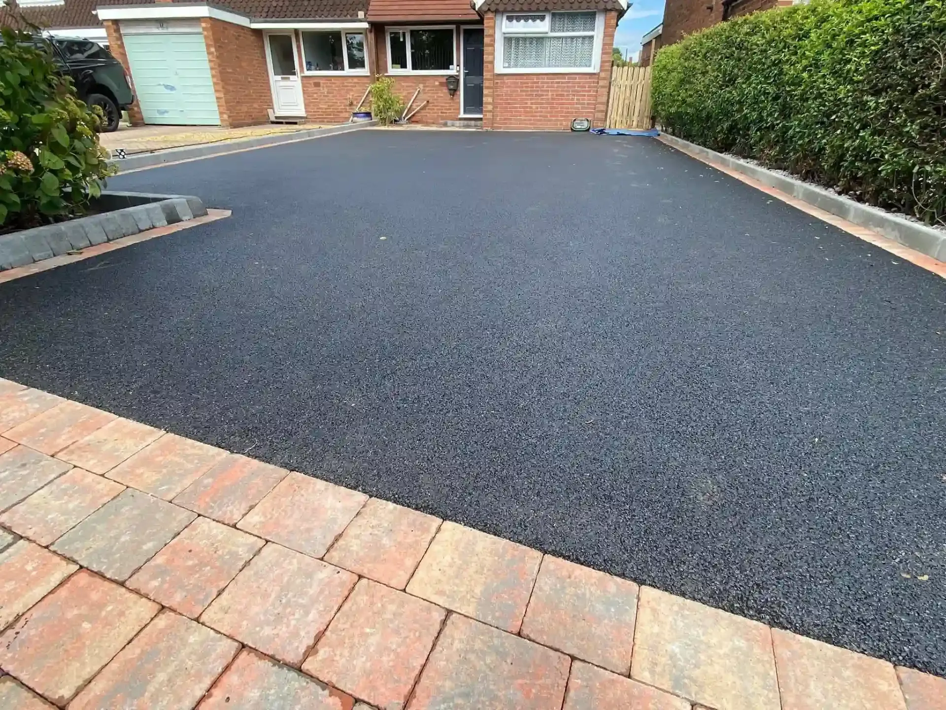 Bordered Driveway in Stoke on Trent