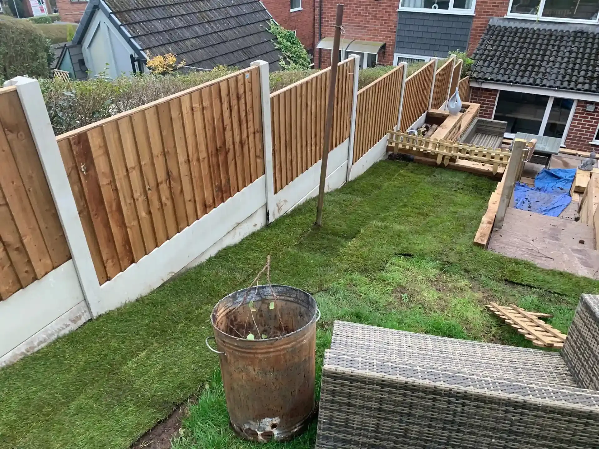 Fencing installation 8