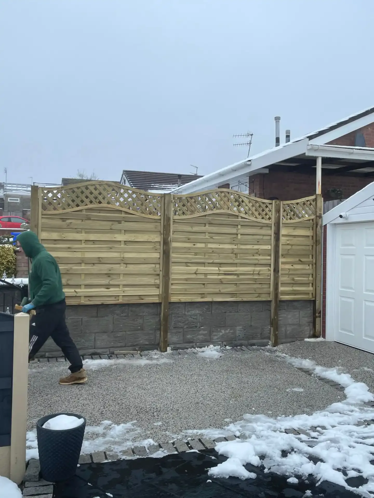 Fencing installation 12