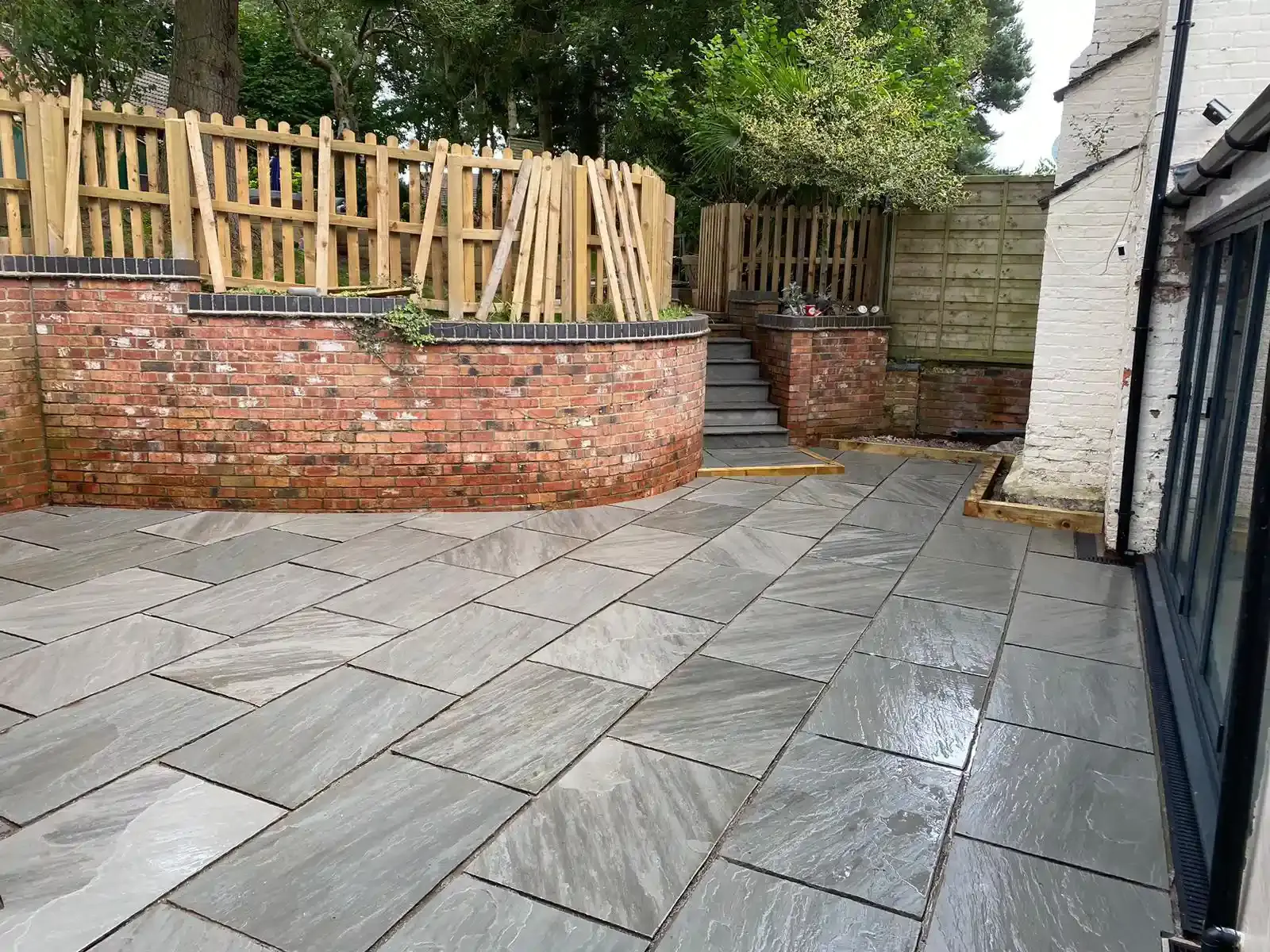 Paving installation 8