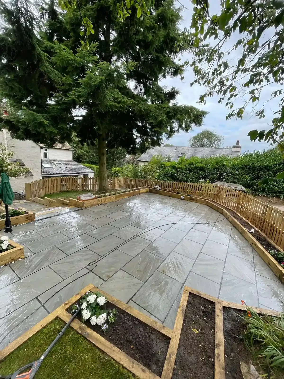 Paving installation 9