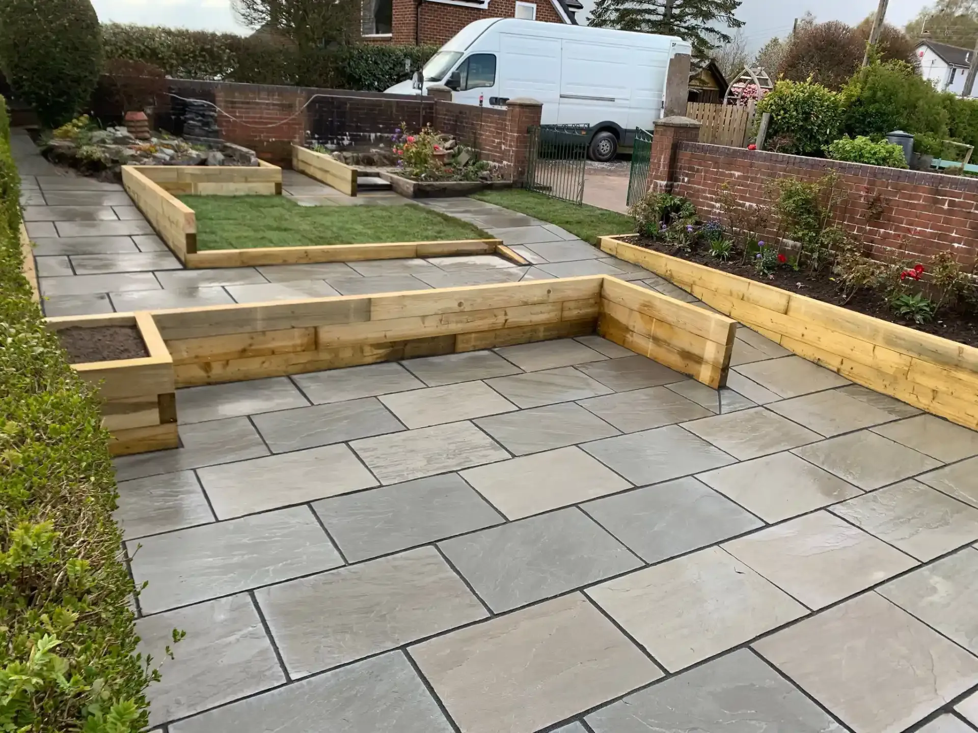 Paving installation 20