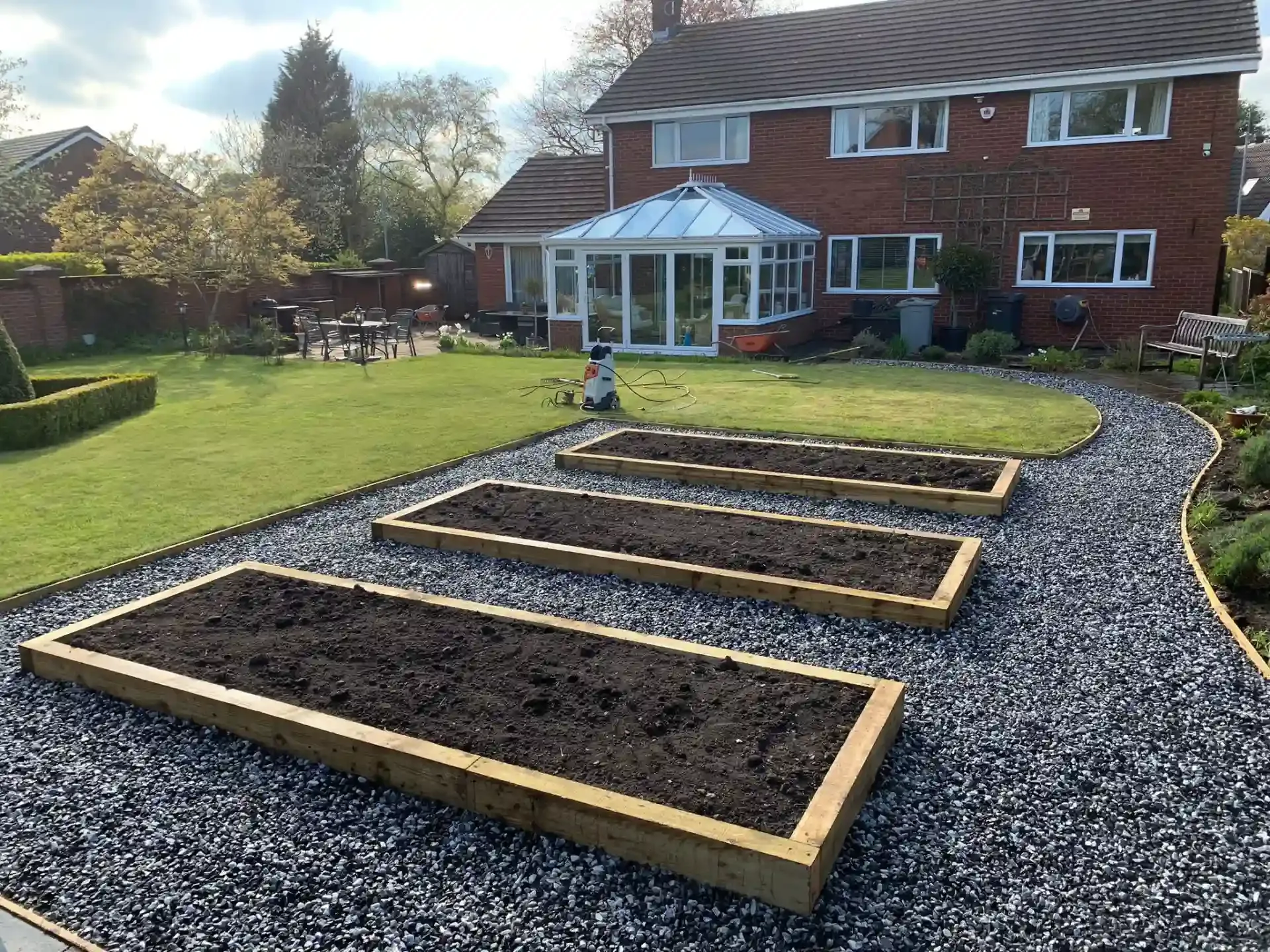 Sleeper Beds for gardens in Stoke on Trent